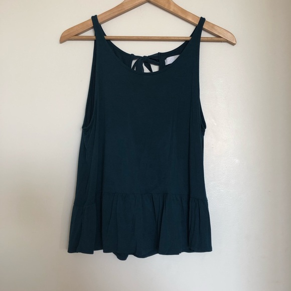 Turquoise Peplum tie back - Picture 3 of 4